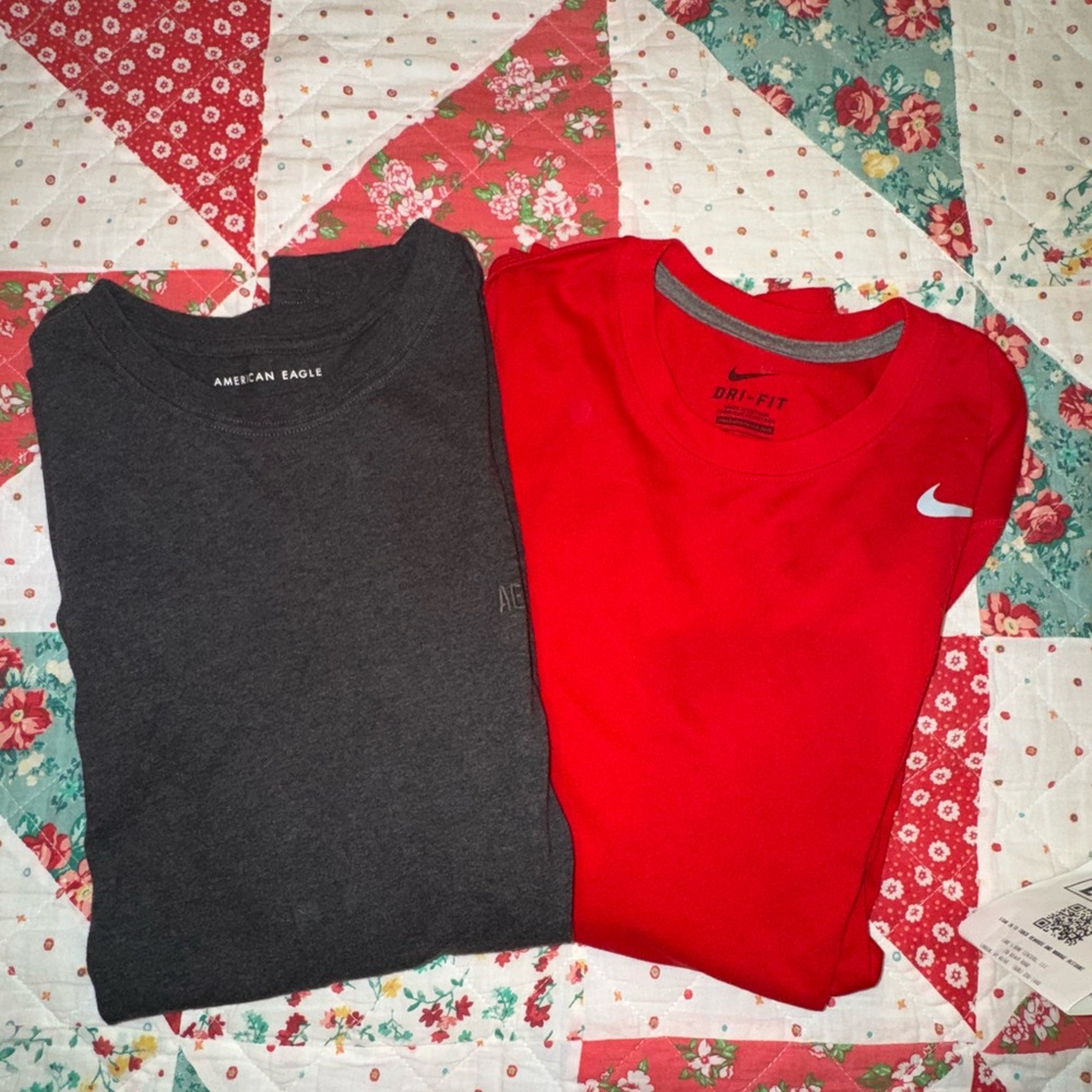 Nike Dri-FIT Red Tee